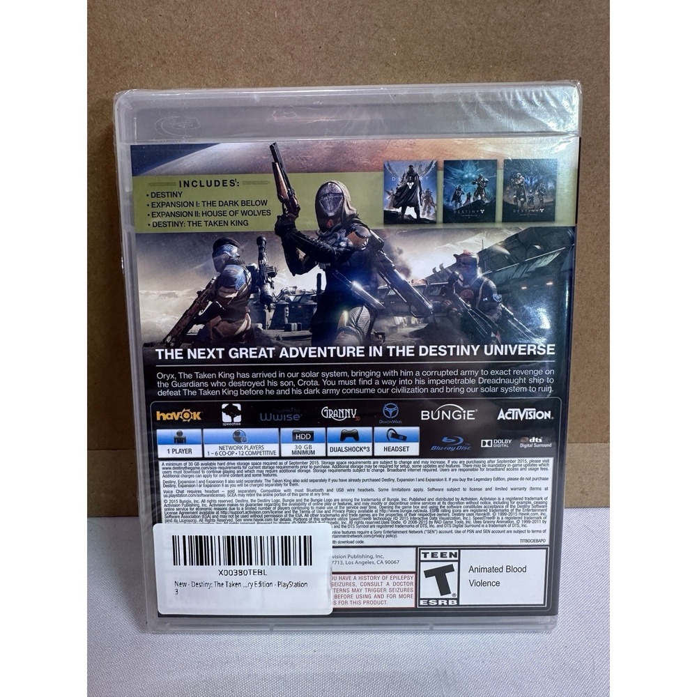 Destiny: The Taken King Legendary Edition - Sony Playstation 3 PS3 - Picture 2 of 2